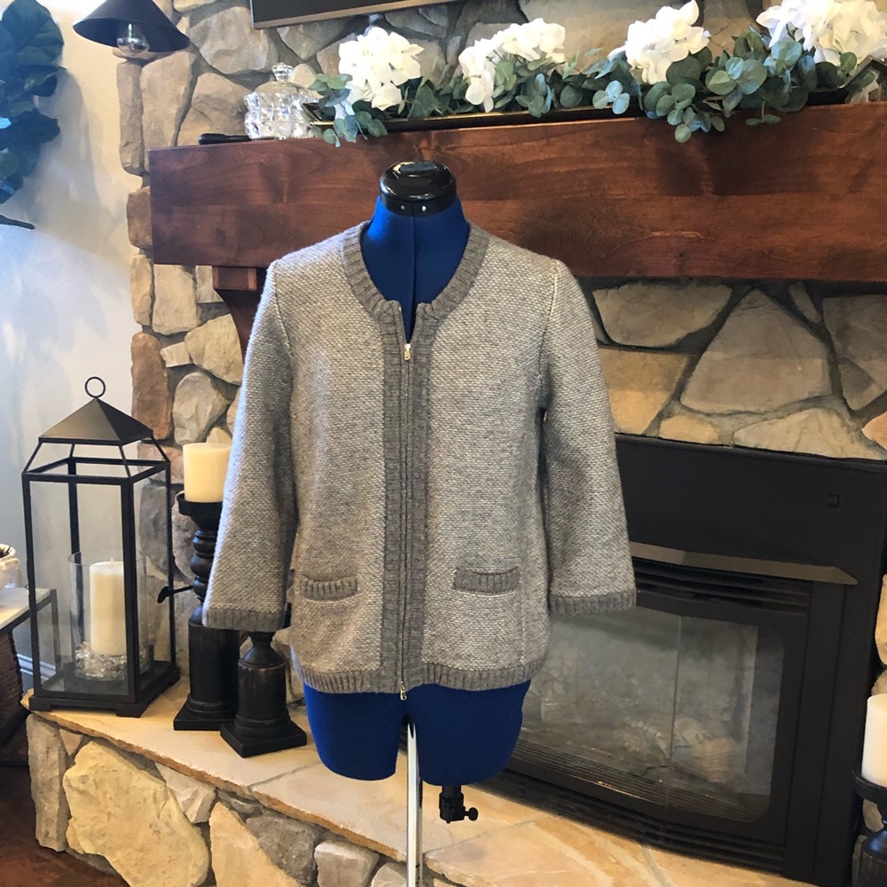 Ann Taylor Cardigan - Grey